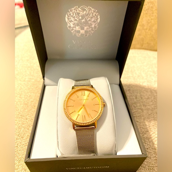 Vince Camuto Accessories - Vince camuto silver metal watch